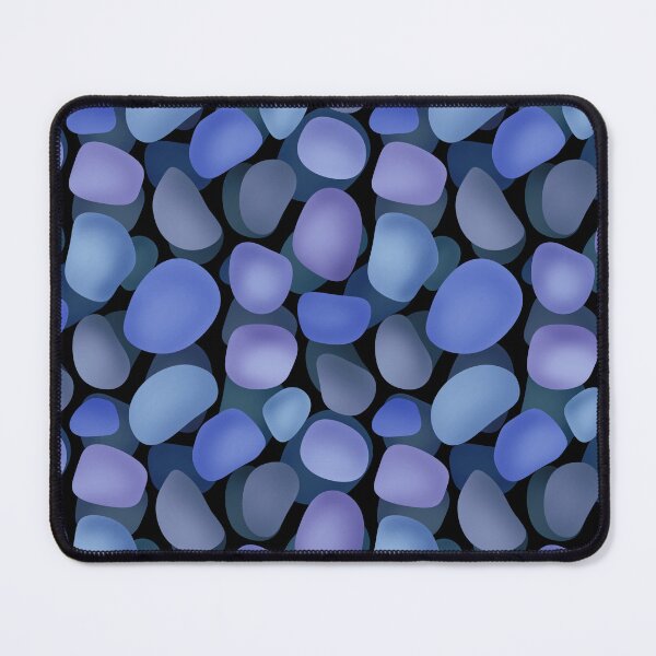 Item preview, Abstract pattern sea stones blue designed and sold by fuzzyfox.