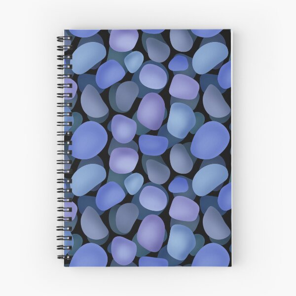 Item preview, Abstract pattern sea stones blue designed and sold by fuzzyfox.