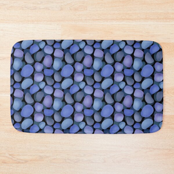Item preview, Abstract pattern sea stones blue designed and sold by fuzzyfox.