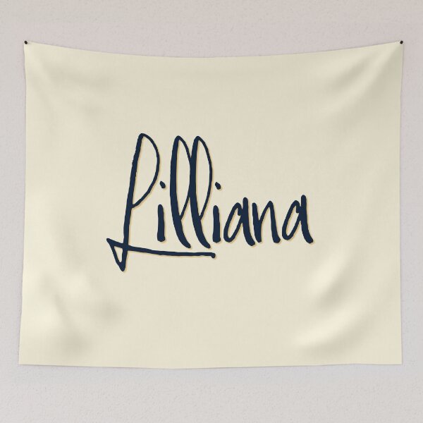 Item preview, LILLIANA personalized type design designed and sold by CharlottePlaceArt.