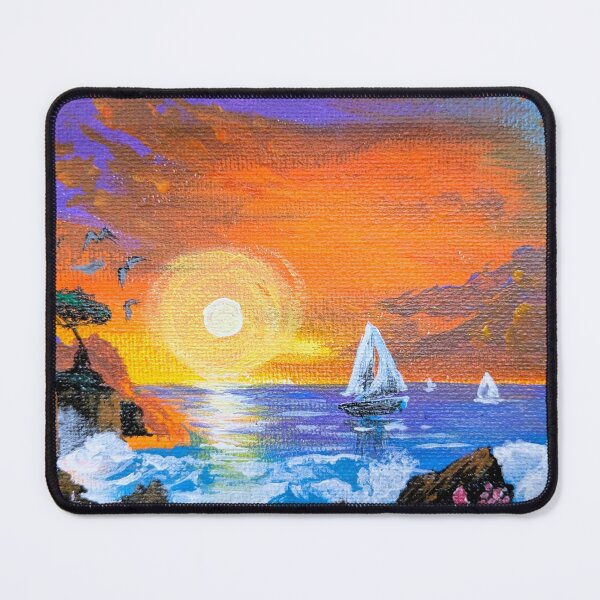 Item preview, Sailing at Sunset - Painting with Acrylics  designed and sold by DreamTrek.