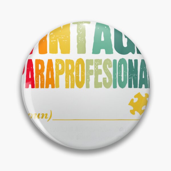 Item preview, Vintage Paraprofessional Funny Job Title Birthday Worker T-Shirt designed and sold by SavsMerch.