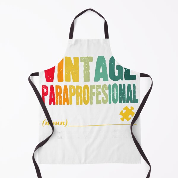 Item preview, Vintage Paraprofessional Funny Job Title Birthday Worker T-Shirt designed and sold by SavsMerch.