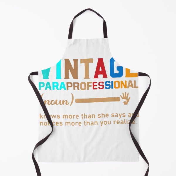 Item preview, vintage paraprofessional teacher T-Shirt designed and sold by Badriiiii.