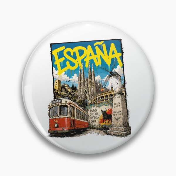 Item preview, Spain Urban Graffiti Design | Street Art Edition designed and sold by AtuqStudio.