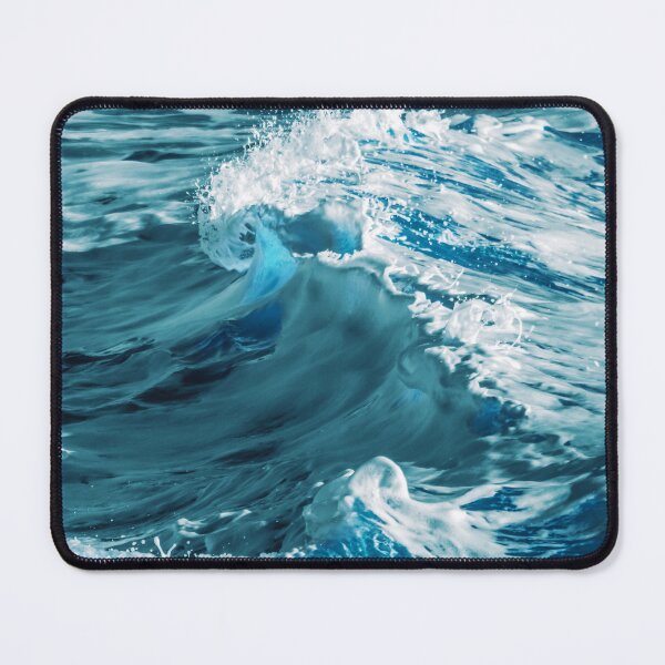 Item preview, Exotic Indian Ocean Teal-Turquoise Hues With Foam designed and sold by DEC02.