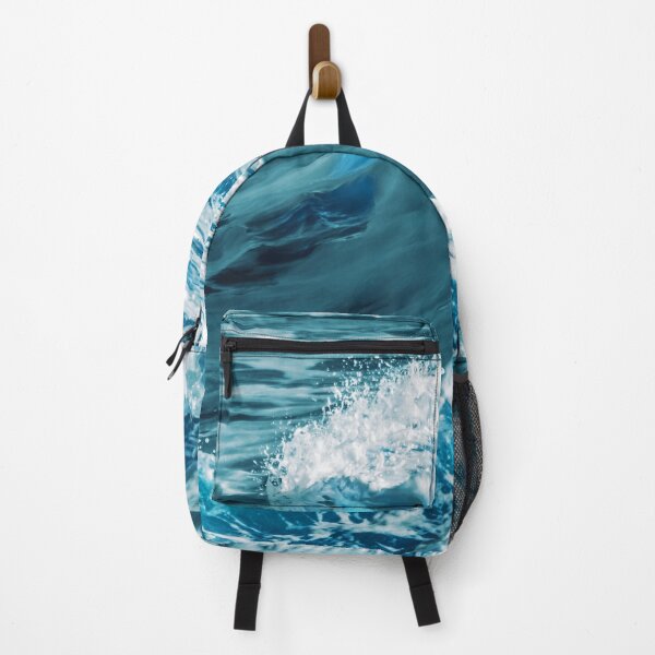Item preview, Exotic Indian Ocean Teal-Turquoise Hues With Foam designed and sold by DEC02.