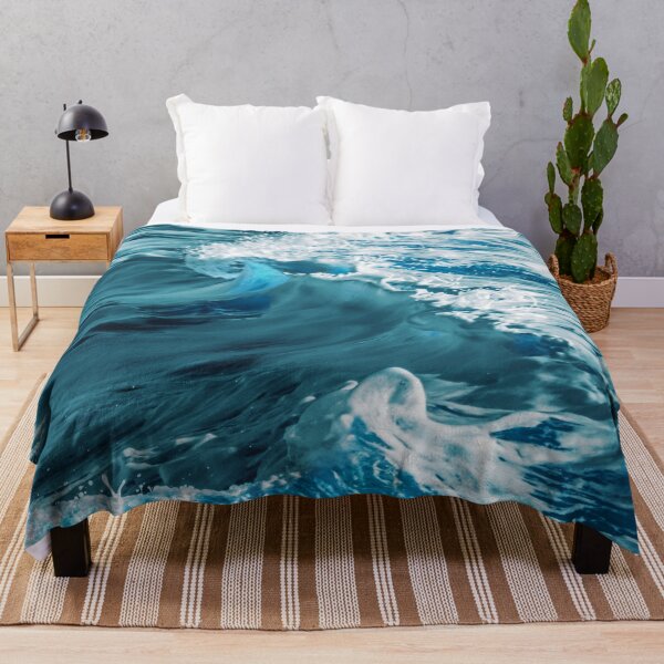 Item preview, Exotic Indian Ocean Teal-Turquoise Hues With Foam designed and sold by DEC02.