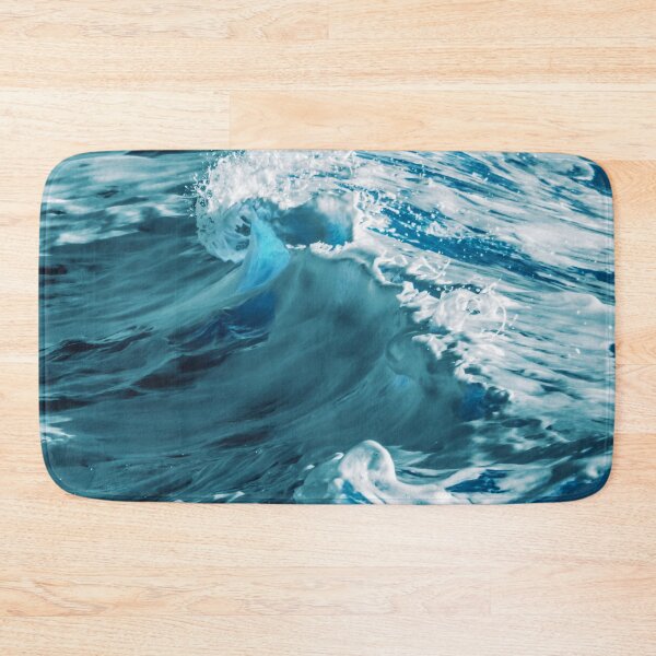 Item preview, Exotic Indian Ocean Teal-Turquoise Hues With Foam  designed and sold by DEC02.