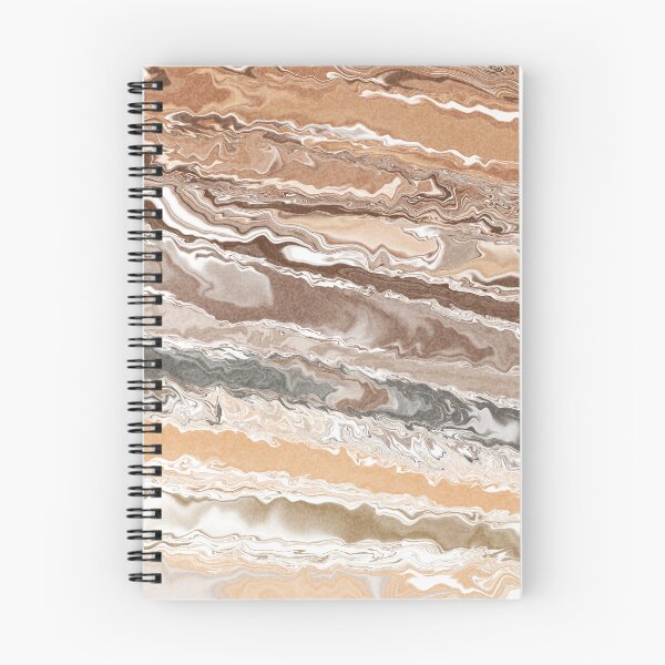 Item preview, Abstract Liquid Marble Earth Tone Fluid Pattern⁠ designed and sold by Witsnu7356.