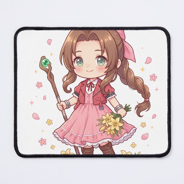 Item preview, Chibi Aerith designed and sold by Solace Sparkles.