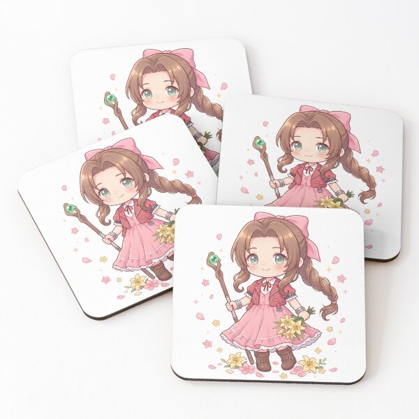 Item preview, Chibi Aerith designed and sold by Solace Sparkles.