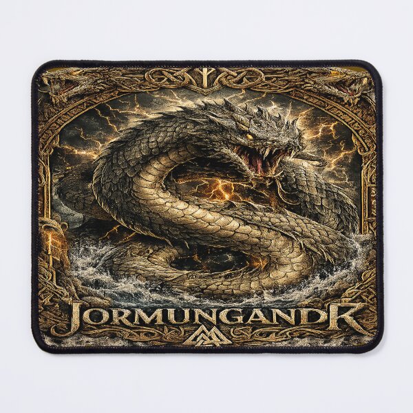 Item preview, JORMUNGANDR – The World Serpent of Ragnarök | Epic Norse Mythology Viking Design designed and sold by Alchemy Forge.