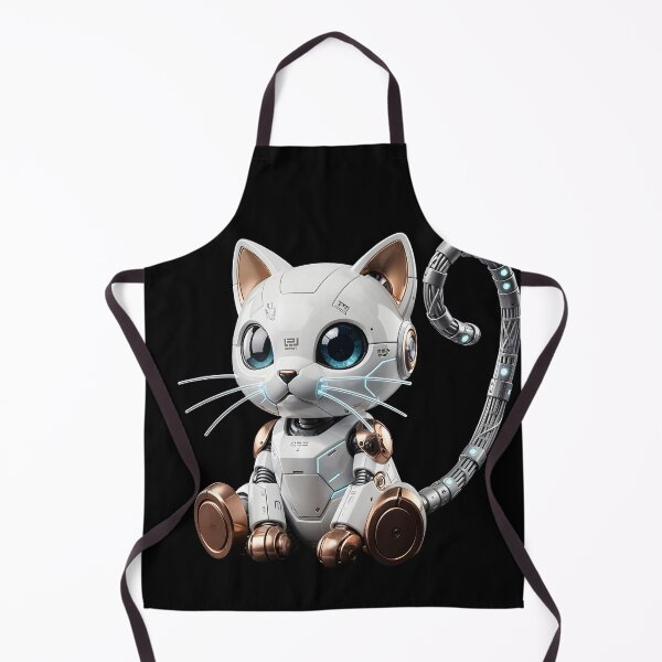 Item preview, Chibi Cyber Cat - Crystal Prism Companion Mech designed and sold by BGM by AI.