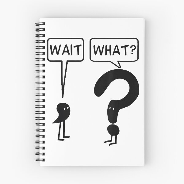 Item preview, Wait What Funny Grammar Questioning Punctuation Tshirt T-Shirt designed and sold by DArtfulStudio.