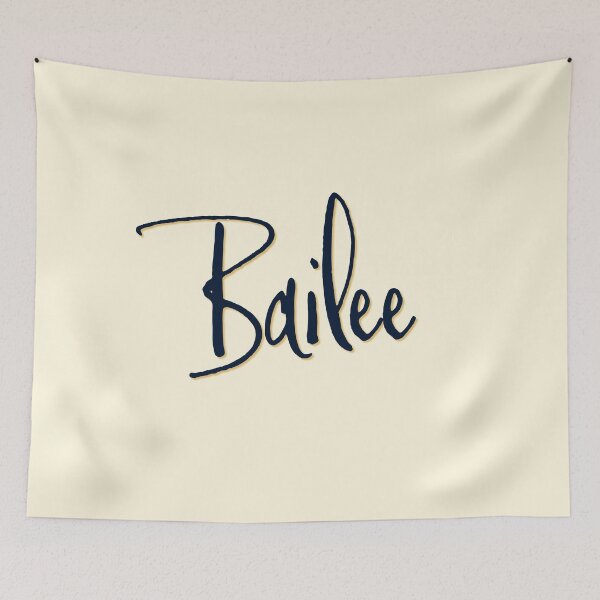 Item preview, BAILEE personalized type design designed and sold by CharlottePlaceArt.