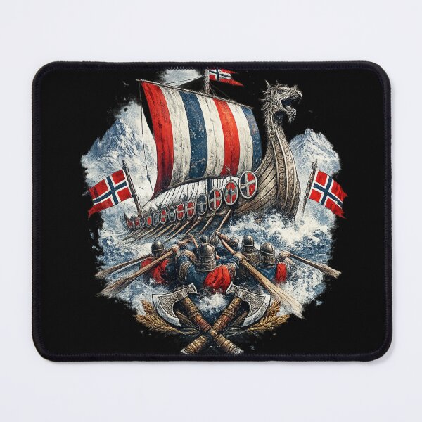 Item preview, Norway Viking Football Fan Gift designed and sold by Corvoria.