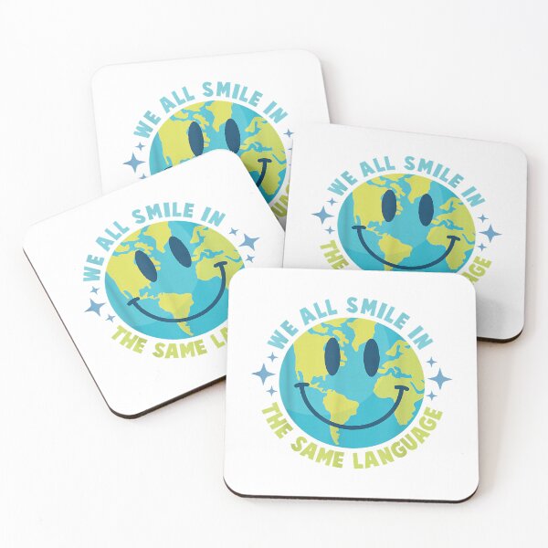 Item preview, We All Smile in The Same Language Funny ESL Teacher T-Shirt designed and sold by SavsMerch.