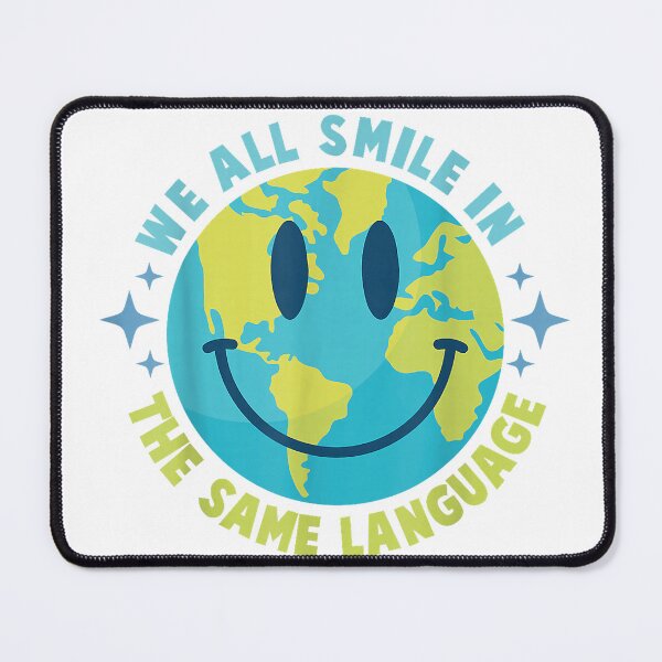 Item preview, We All Smile in The Same Language Funny ESL Teacher T-Shirt designed and sold by SavsMerch.