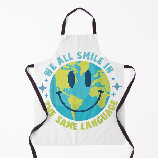 Item preview, We All Smile in The Same Language Funny ESL Teacher T-Shirt designed and sold by SavsMerch.
