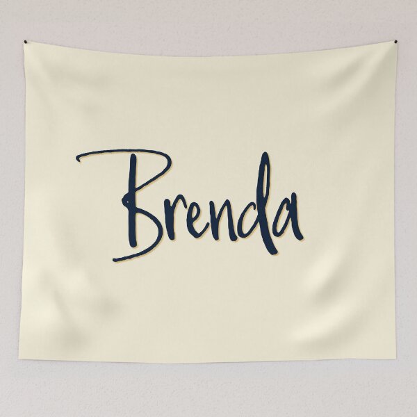 Item preview, BRENDA personalized type design designed and sold by CharlottePlaceArt.