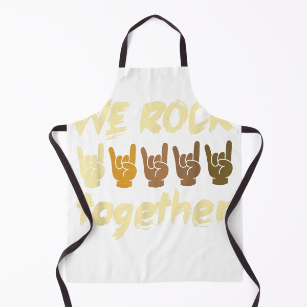 Item preview, We Rock Together Hands Music Lover Unity Diversity Inclusion T-Shirt designed and sold by KTY-NUSS.