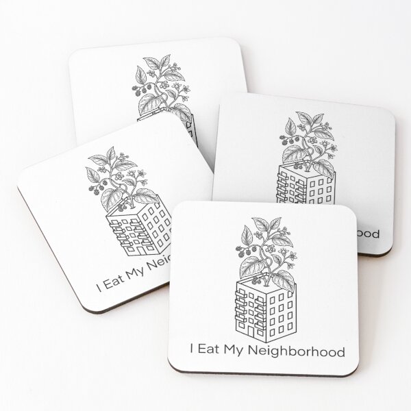 Item preview, Urban Foraging: Botanical City Building Illustration Wild Edibles Enthusiast T-shirt designed and sold by VintryOff.