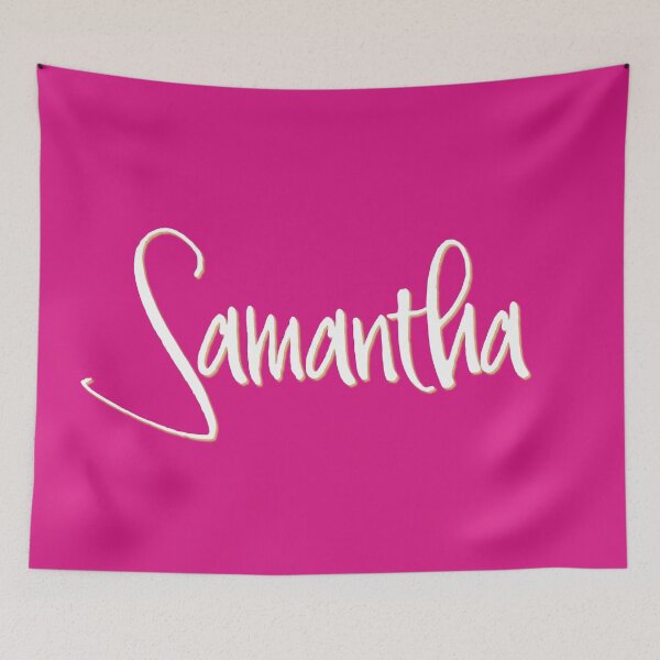 Item preview, SAMANTHA personalized type design designed and sold by CharlottePlaceArt.