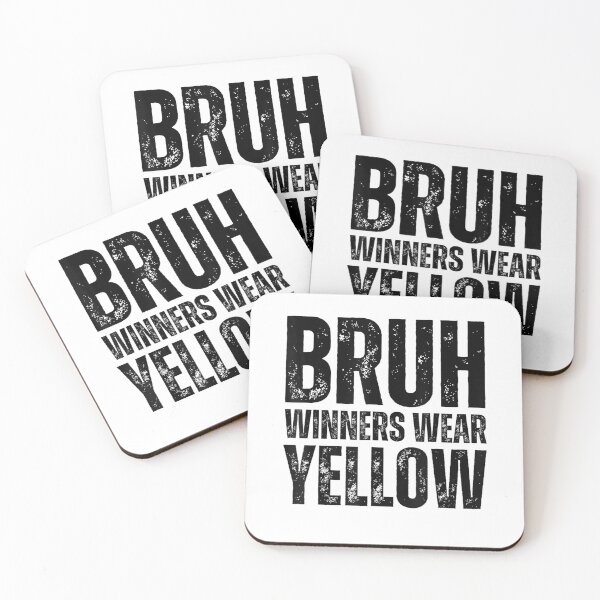 Item preview, Winners Wear Yellow Team Spirit Week Game Color Sports Day T-Shirt designed and sold by gidget-gadget.