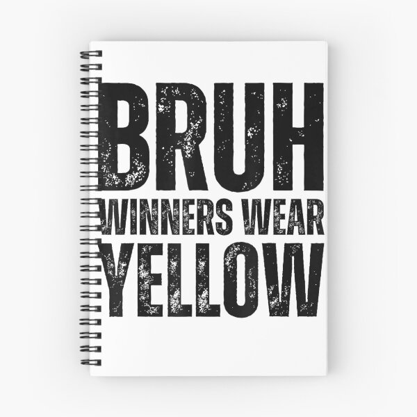 Item preview, Winners Wear Yellow Team Spirit Week Game Color Sports Day T-Shirt designed and sold by gidget-gadget.