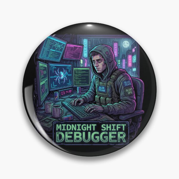 Item preview, Midnight Shift Debugger Hoodie designed and sold by Hanno0.