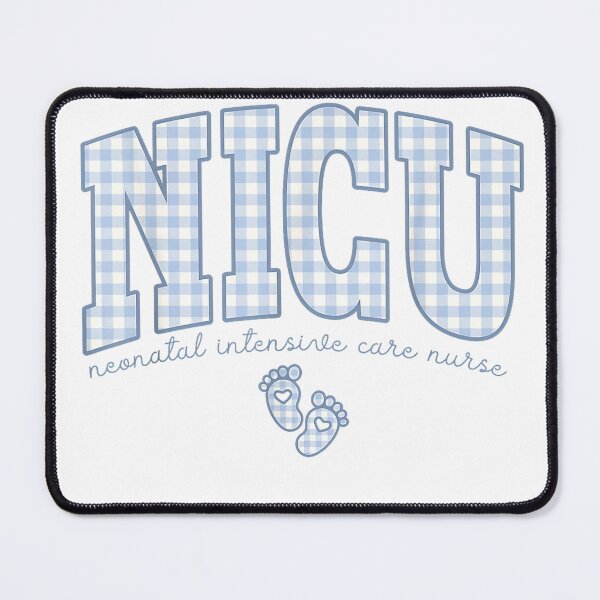 Item preview, Women NICU Neonatal Intensive Care Nurse NICU Nurse Gingham T-Shirt designed and sold by KTY-NUSS.