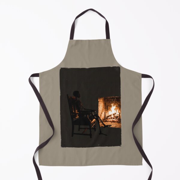 Item preview, Skeleton Silhouette By Fireplace Gothic Lounge designed and sold by SplashTastic.
