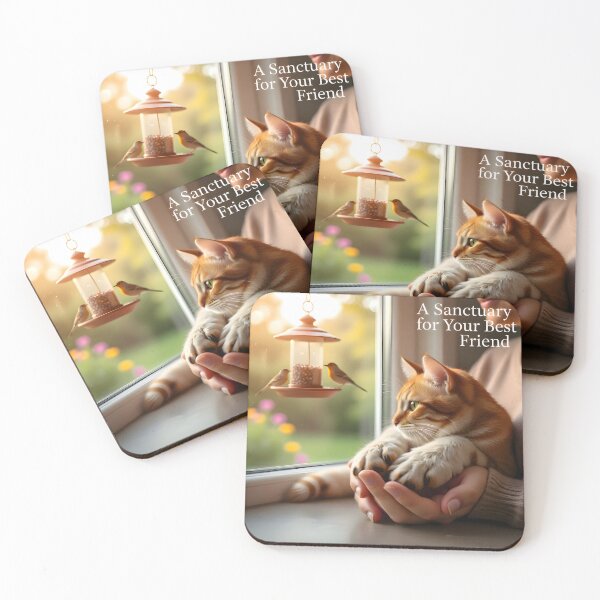Item preview, Tranquil Cat Boarding Sanctuary: Premium Feline Luxury Hotel Ad Banner designed and sold by Creative-RE.