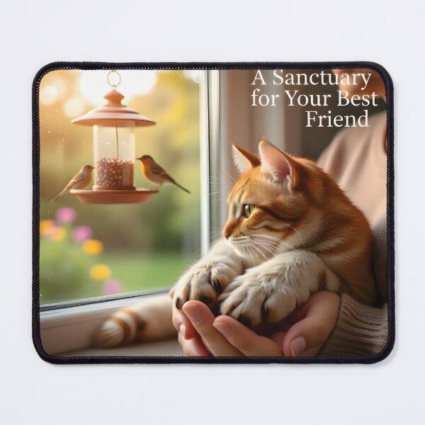Item preview, Tranquil Cat Boarding Sanctuary: Premium Feline Luxury Hotel Ad Banner designed and sold by Creative-RE.