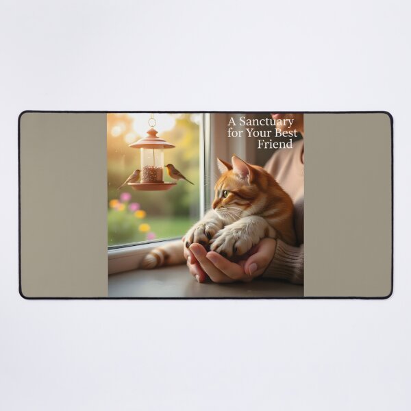 Item preview, Tranquil Cat Boarding Sanctuary: Premium Feline Luxury Hotel Ad Banner designed and sold by Creative-RE.