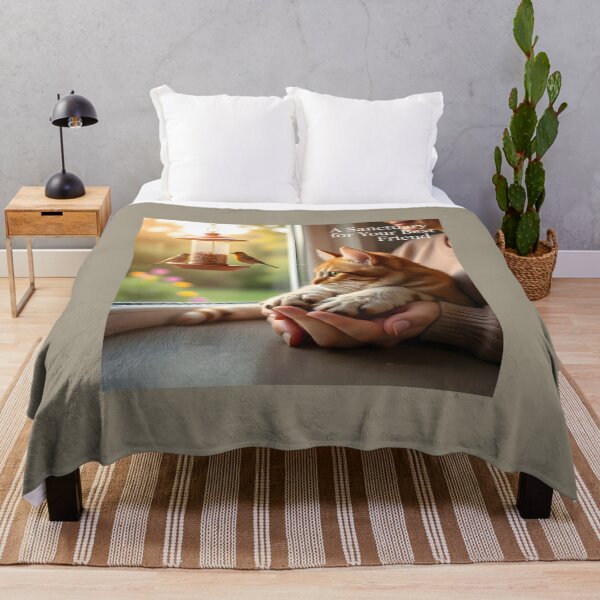 Item preview, Tranquil Cat Boarding Sanctuary: Premium Feline Luxury Hotel Ad Banner designed and sold by Creative-RE.