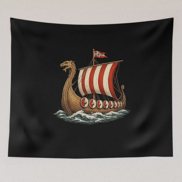 Item preview, Regalo de barco vikingo de Noruega designed and sold by Corvoria.