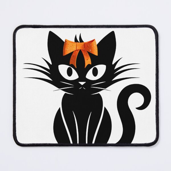 Item preview, Cute black cat on Halloween designed and sold by LindZ's.