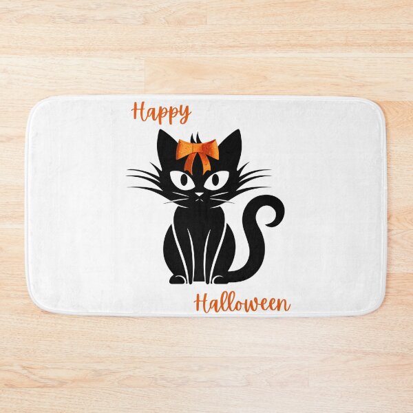 Item preview, Cute black cat on Halloween designed and sold by LindZ's.
