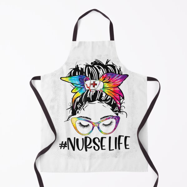Item preview, Womens Nurse Life Bleached Tie Dye Messy Bun Nurse Week 2022 T-Shirt designed and sold by kevincuellar.