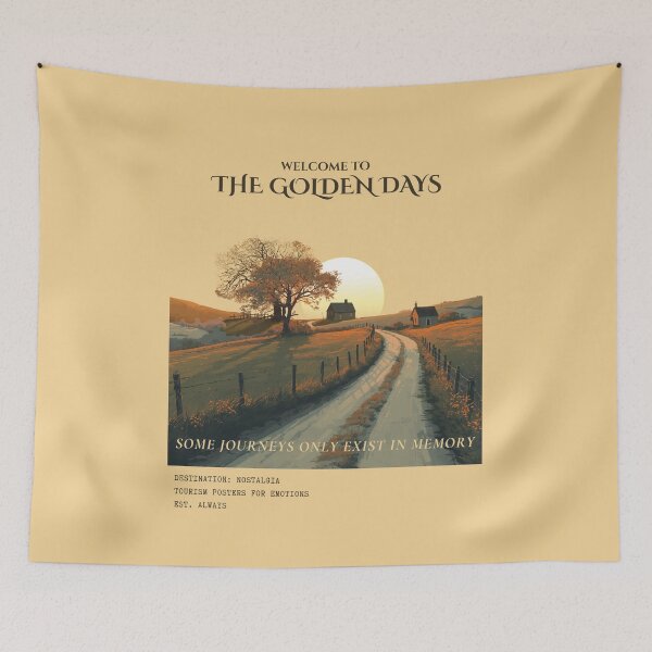 Item preview, Welcome To The Golden Days Vintage Nostalgia Poster designed and sold by KaBaRen.
