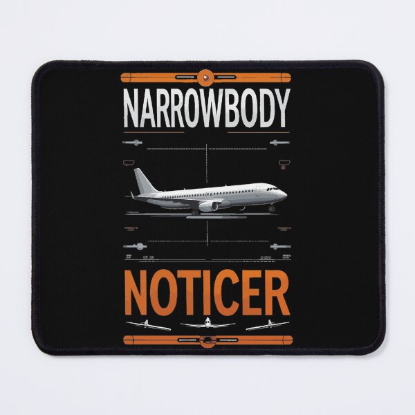 Item preview, Narrowbody Noticer | Funny Commercial Aviation Plane Spotter designed and sold by philippo artworks.