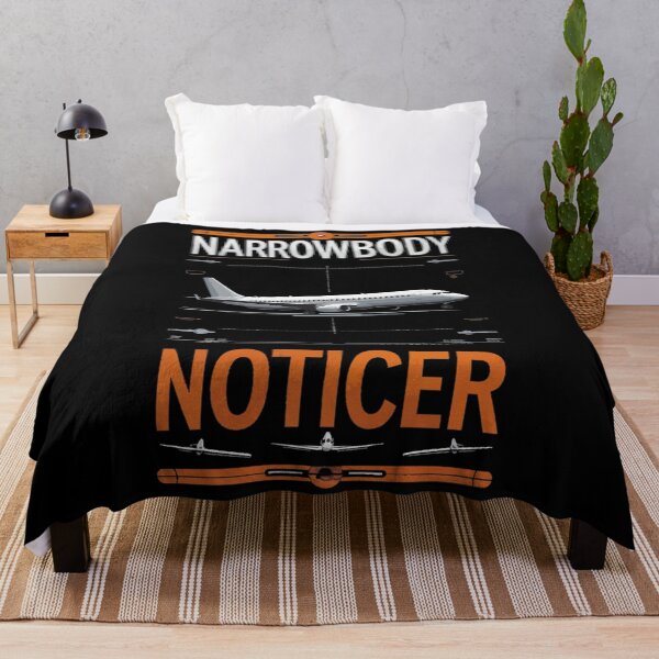 Item preview, Narrowbody Noticer | Funny Commercial Aviation Plane Spotter designed and sold by philippo artworks.