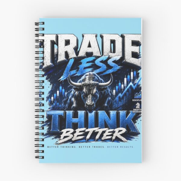 Item preview, Trade Less Think Better Trading Mindset designed and sold by PipForgeStudio .