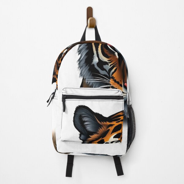 Item preview, Tiger With Stripes That Resemble Ancient Hieroglyp designed and sold by QuirkThreadsCo.