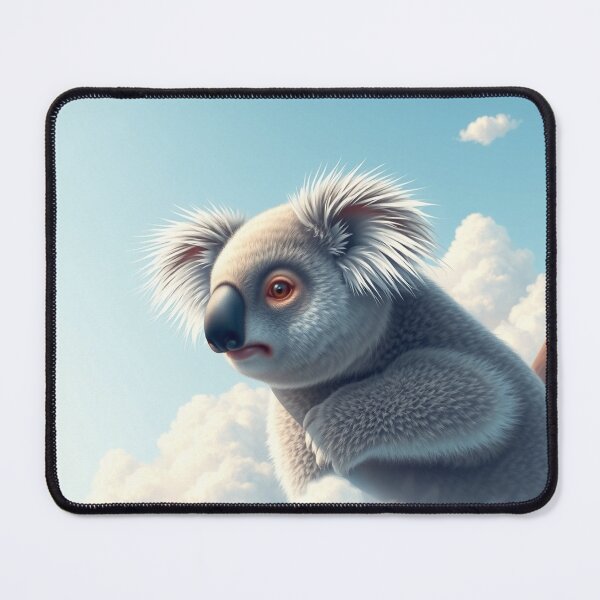 Item preview, Koala With Fur That Resembles Fluffy Cumulus Cloud designed and sold by QuirkThreadsCo.