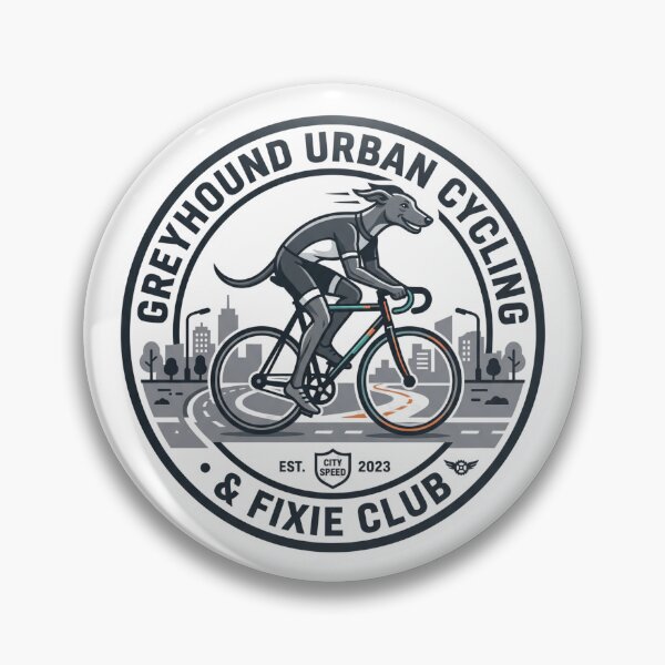 Item preview, Greyhound Urban Cycling Fixie Fixed Gear Bicycle designed and sold by PictoVibe.