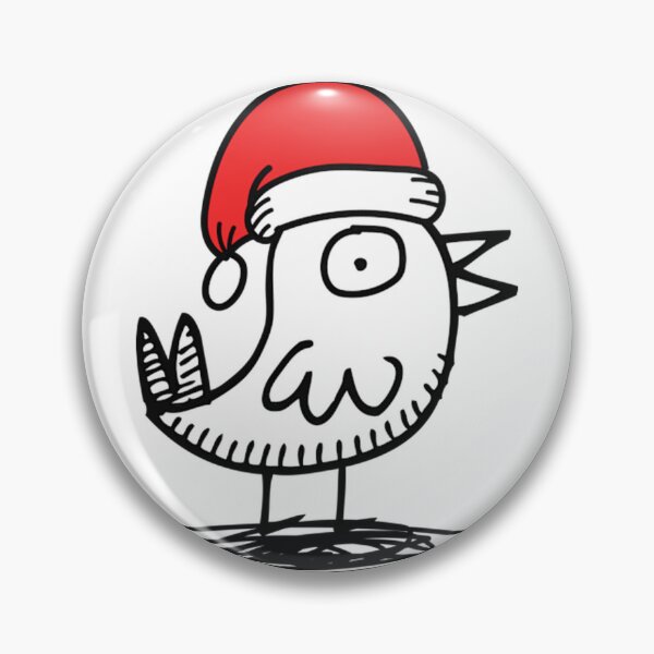 Item preview, Christmas Party Cute Cartoon Bird Wearing Santa Hat designed and sold by Dopique.
