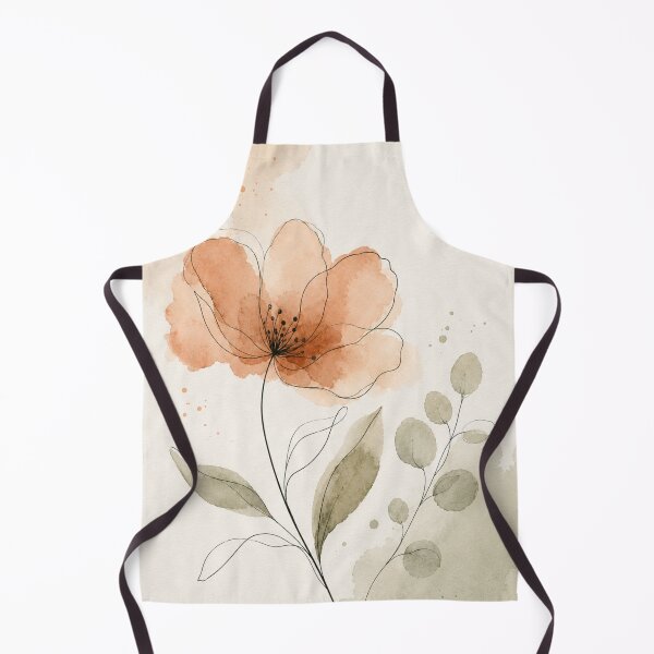 Item preview, Sage Botanical Watercolor Poppy | Minimal Floral Art designed and sold by TheSlowShore.